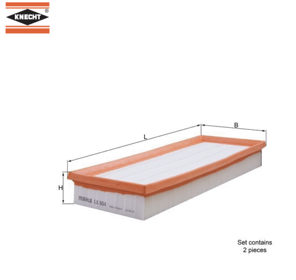 KNECHT LX 804/S Luftfilter Mercedes-Benz